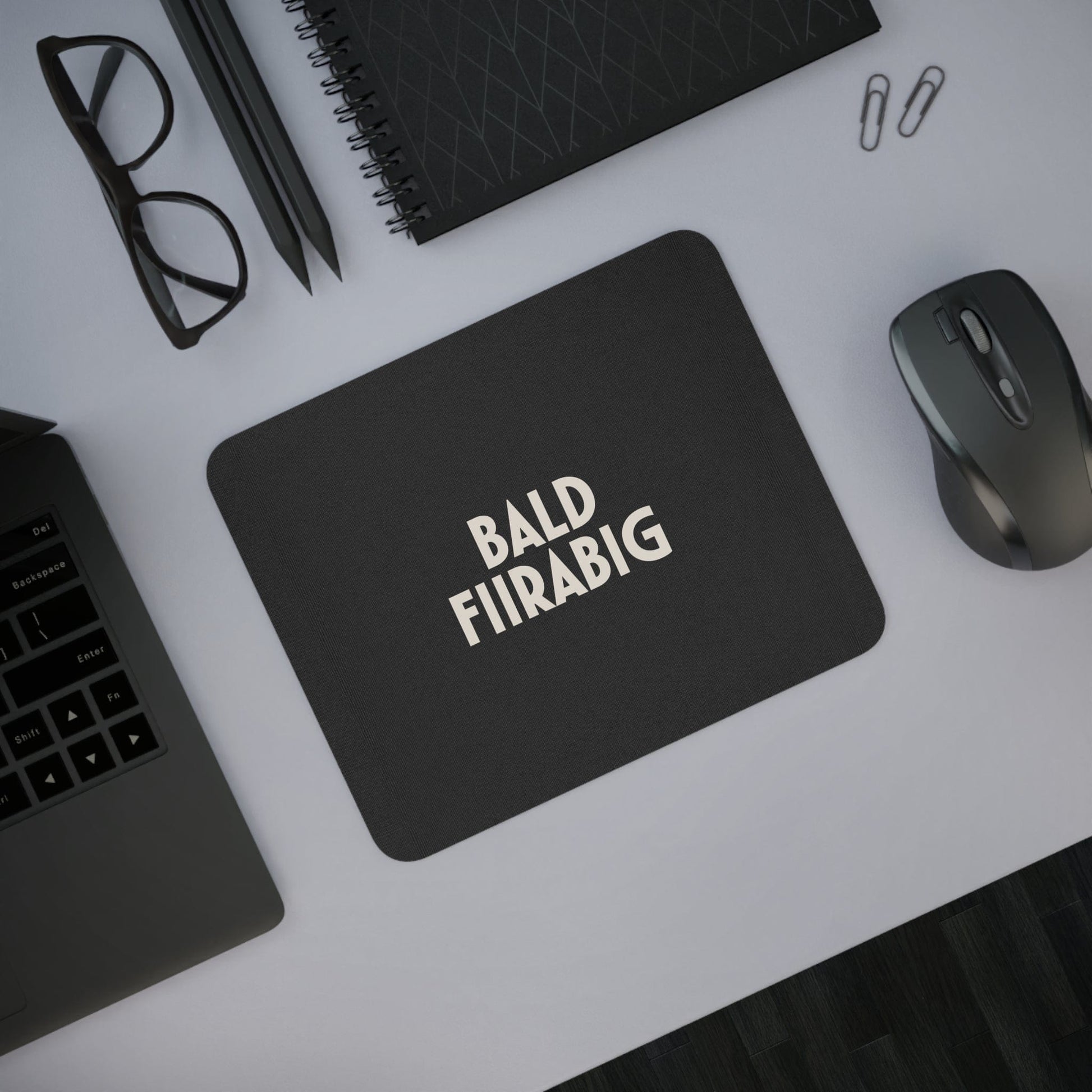 Frog Nöd - Bald Fiirabig - Mouse Pad