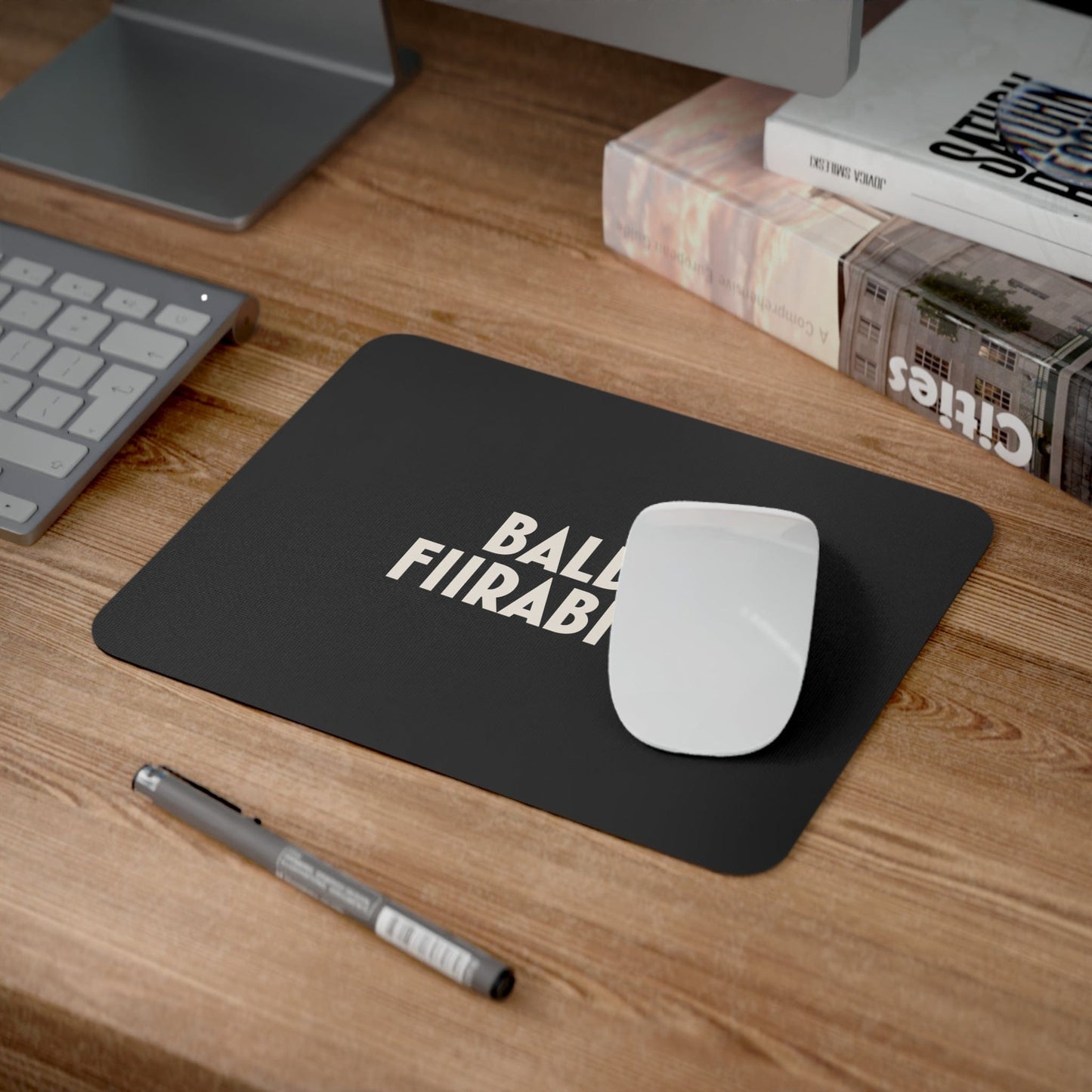 Frog Nöd - Bald Fiirabig - Mouse Pad