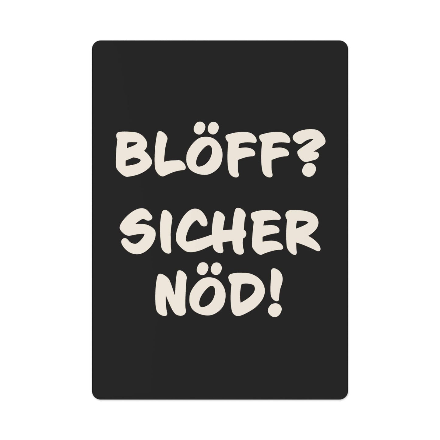 Frog Nöd - Blöff? Spielkarten