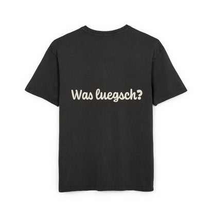 Frog Nöd - Was luegsch? - Männer T-Shirt